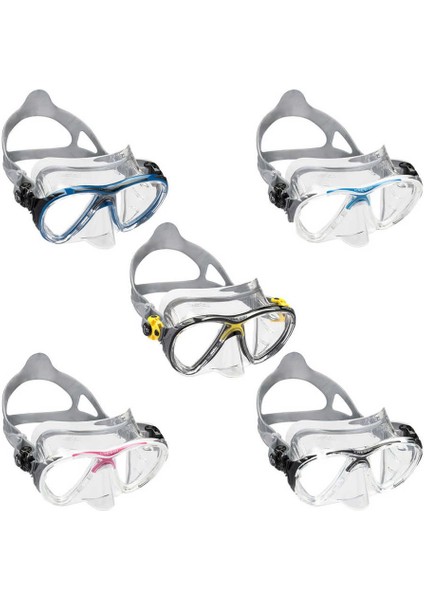 Eyes Evolution Crystal Dalış Maskesi Clear-Pınk