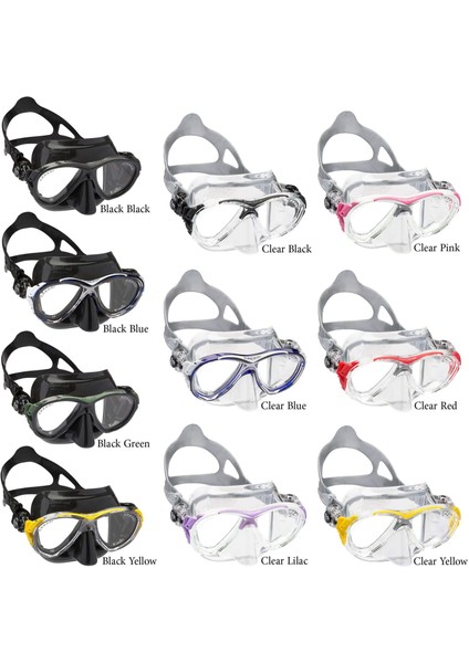 Eyes Evolution Crystal Dalış Maskesi Clear-Pınk fiyatları