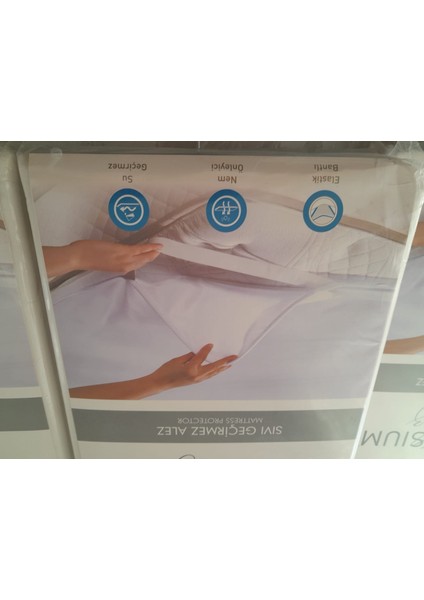 Collessıum Tek Kişilik Beyaz Renkli Alez (100 x 200 Cm)