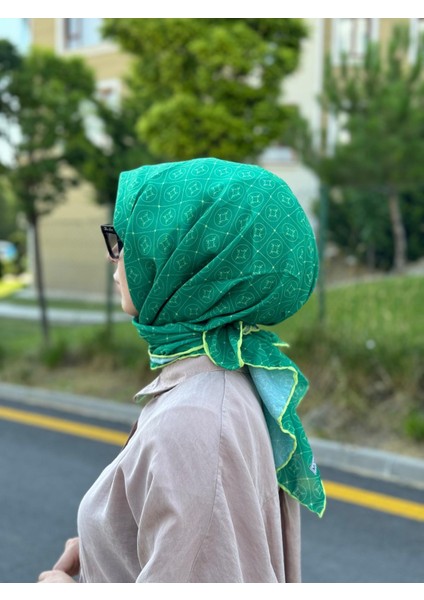 Pamuklu Soft Eşarp Cardin Desen