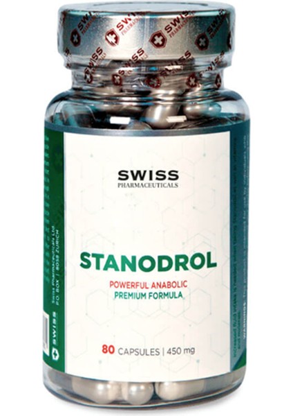 Swiss Supplement Stanodrol 450MG 80 Capsul 3755*