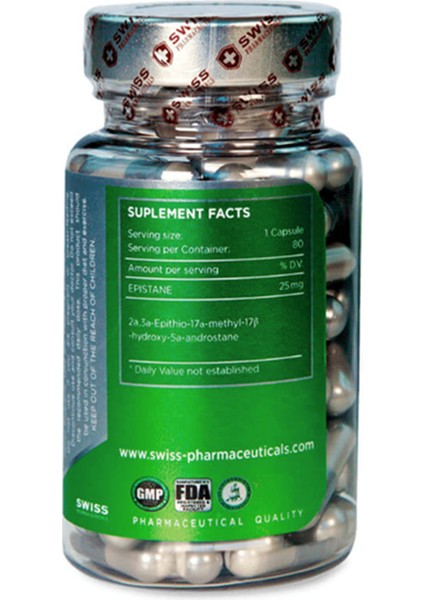 Swiss Supplement Epıstane 25MG 80 Capsul 3740* fiyatları