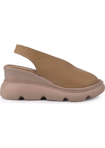 Modern Rahat Deri Yumuşak Sandalet 7672 Yeşil indirimleri