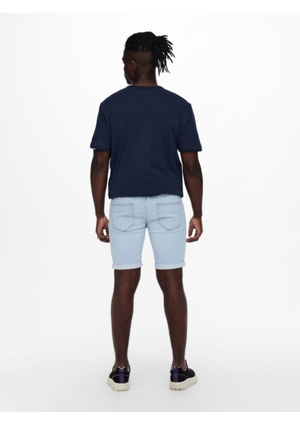 Onsply Lb Jog 8587 Pım Dnm Shorts Noos Erkek Mavi Şort - 22018587