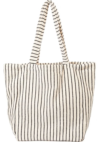 In Lines İpliği Boyalı Büyük Çanta fırsatları