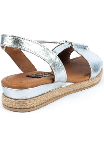 1276 Modern Rahat Yumuşak Taban Hafif Deri Sandalet Lame 1276 modelleri