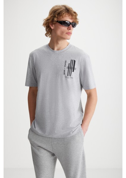 Elijah Baskılı Bisiklet Yaka Pamuk Grimelanj T-Shirt indirimleri