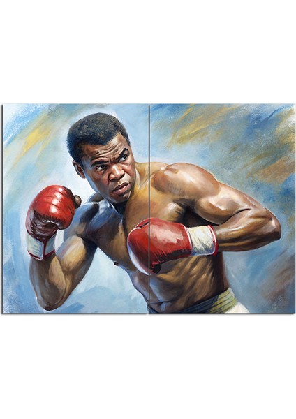 Ahşap Mdf Puzzle Yapboz Muhammed Ali 120 Parça 25*35 cm