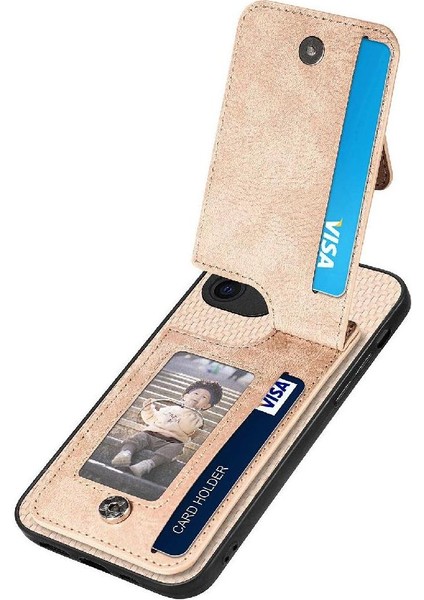IPhone 11 Için Kılıf Cüzdan Crad Yuvası Fermuar Standı Manyetik Araç Montaj (Yurt Dışından) modelleri