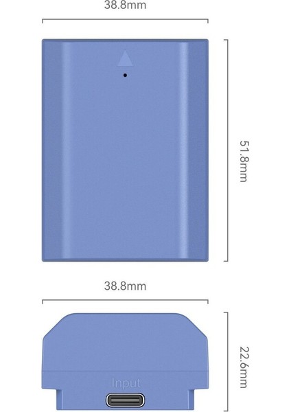 4265B NP-FZ100 Usb-C Şarj Edilebilir Kamera Bataryası