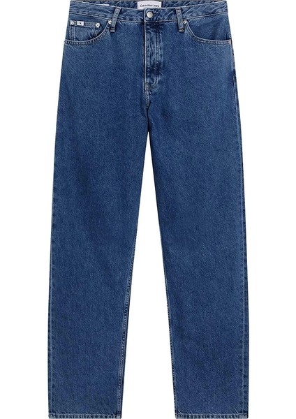 Kadın Dar Kesim Düz Paça Mavi Jeans