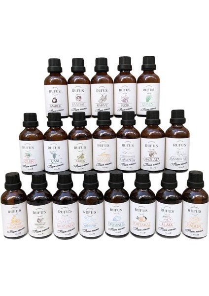 Mum Esansı 50ml 33 Adetten Oluşan Set