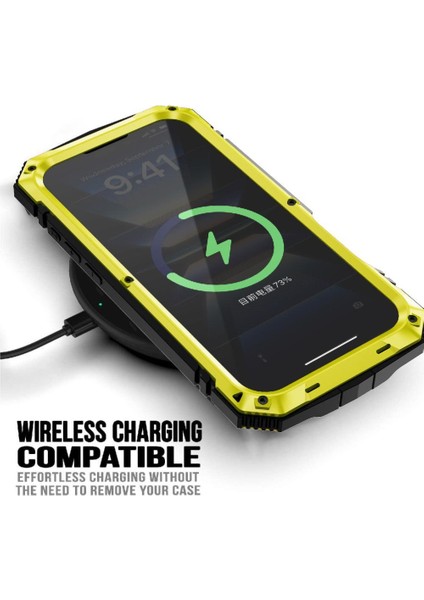 IPhone 16 Için Metal Kasa Withkickstand 360 Tam Vücut Koruyucu Kapak (Yurt Dışından) modelleri