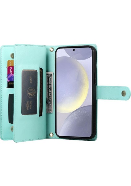 Samsung Galaxy S24 Artı Çok Fonksiyonlu Cüzdan Iş Için Flip Case (Yurt Dışından) fırsatları