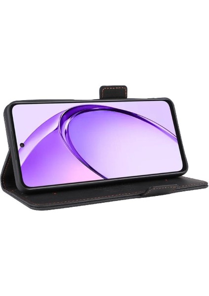 Mays Boutique Toka Manyetik Cüzdan Kart Tutucu ile Oppo A3 Pro Kapak Için Flip Case (Yurt Dışından)