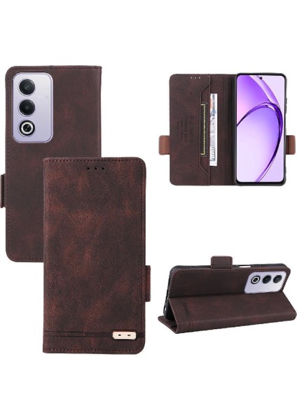 Toka Manyetik Cüzdan Kart Tutucu ile Oppo A3 Pro Kapak Için Flip Case (Yurt Dışından)
