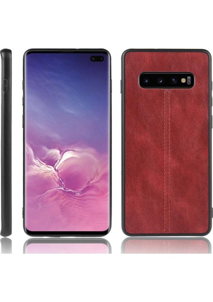 Samsung Galaxy S10 Ince Darbeye Dayanıklı Klasik Sözleşmeli Için Hafif Kılıf (Yurt Dışından)