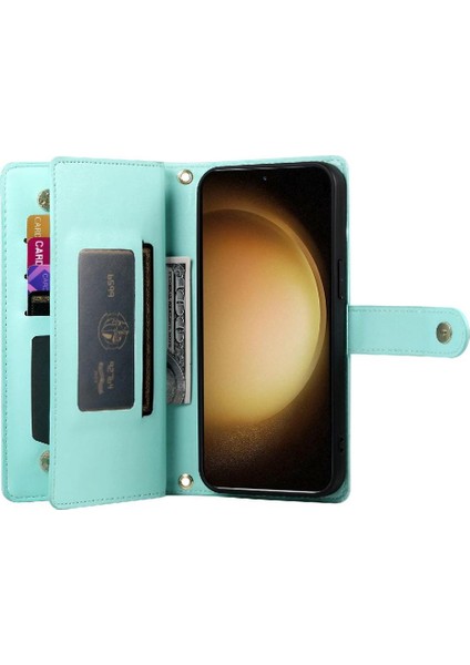 Samsung Galaxy S23 Artı Cüzdan Iş Standı Crossbody Için Flip Case (Yurt Dışından) indirimleri