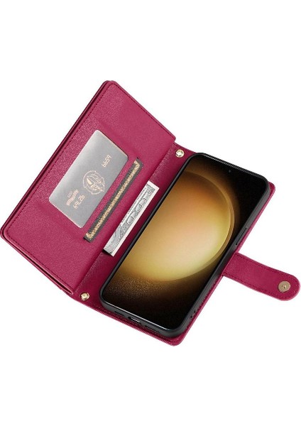 Samsung Galaxy S23 Artı Cüzdan Iş Standı Crossbody Için Flip Case (Yurt Dışından) fiyatları