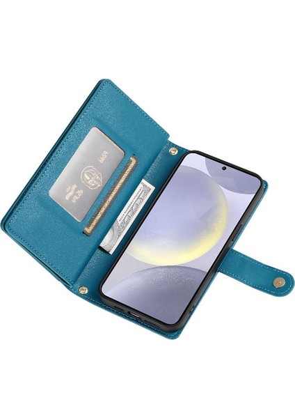 Samsung Galaxy S24 Artı Çok Fonksiyonlu Cüzdan Iş Için Flip Case (Yurt Dışından) fırsatları