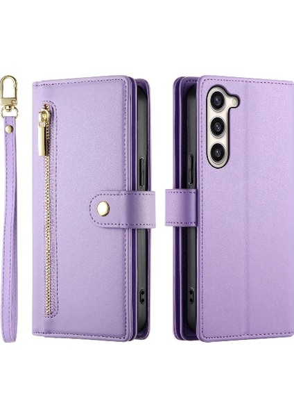 Samsung Galaxy S23 Artı Cüzdan Iş Standı Crossbody Için Flip Case (Yurt Dışından)