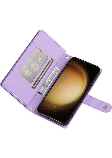 Samsung Galaxy S23 Artı Cüzdan Iş Standı Crossbody Için Flip Case (Yurt Dışından) fiyatları