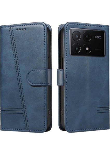 Kredi Kartı Yuvası ile Xiaomi Redmi Kfilp Için Filp Durumda Cüzdan Telefon Kılıfı Pu (Yurt Dışından)