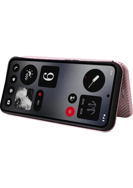 Nothing Flip Case Cmf Telefon 1 Tam Koruma Manyetik Karbon Fiber (Yurt Dışından)
