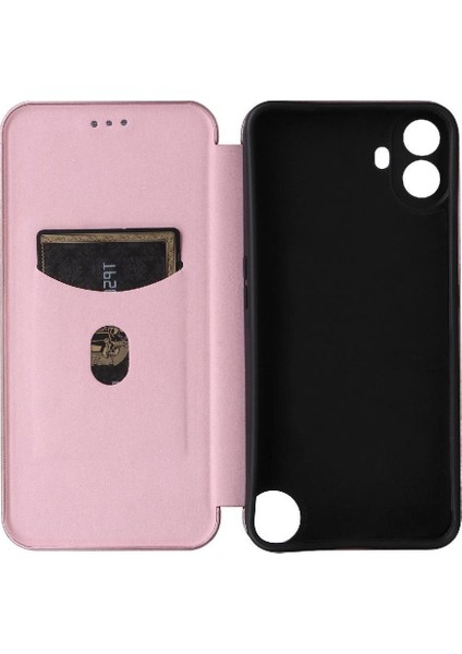 Nothing Flip Case Cmf Telefon 1 Tam Koruma Manyetik Karbon Fiber (Yurt Dışından)