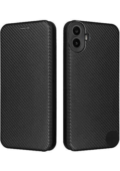 Nothing Flip Case Cmf Telefon 1 Tam Koruma Manyetik Karbon Fiber (Yurt Dışından)