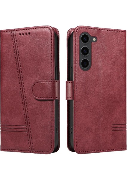 Samsung Galaxy S23 Artı Ayrılabilir Siyah Bilezik Için Filp Durumda Kart ile (Yurt Dışından)