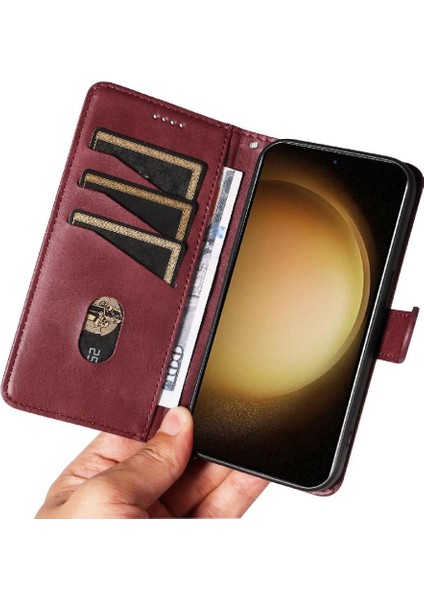 Samsung Galaxy S23 Artı Ayrılabilir Siyah Bilezik Için Filp Durumda Kart ile (Yurt Dışından) fiyatları