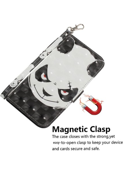 Xiaomi Redmi Not 12S Için 3D Boyalı Koruyucu Kılıf Kordon Manyetik Pu (Yurt Dışından) modelleri