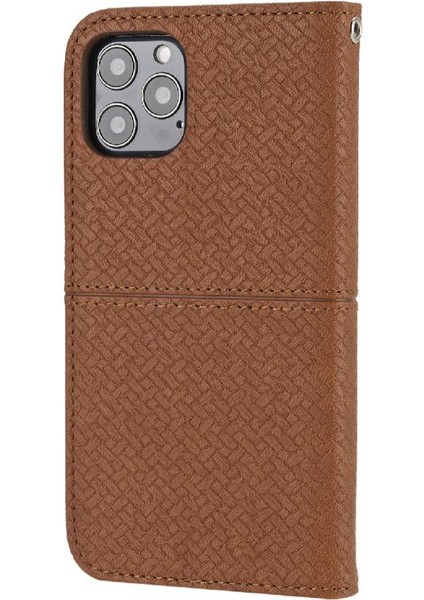 IPhone 16 Için Kılıf Pro Max Pu Deri Kapak Kredi Kartı Tutucu Flip Folio (Yurt Dışından)