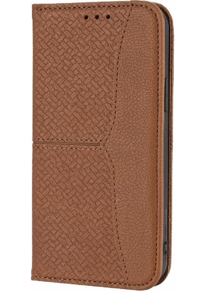 IPhone 16 Için Kılıf Pro Max Pu Deri Kapak Kredi Kartı Tutucu Flip Folio (Yurt Dışından)