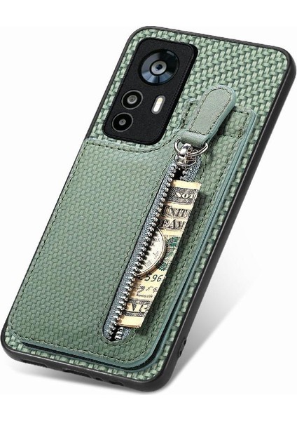 Xiaomi 12T Fermuar Crad Yuvası Manyetik Araç Montaj Cüzdan Standı (Yurt Dışından) modelleri