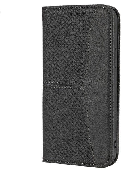 IPhone 16 Için Kılıf Pro Max Pu Deri Kapak Kredi Kartı Tutucu Flip Folio (Yurt Dışından)