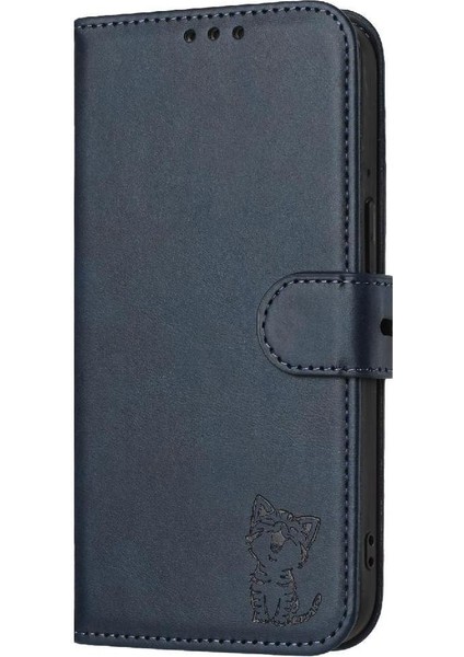 IPhone 16 Için Cüzdan Durumda Kart Tutucu Kickstand Tüm Yuvarlak Koruma (Yurt Dışından) indirimleri