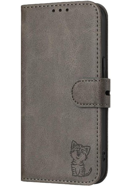IPhone 16 Için Cüzdan Durumda Kart Tutucu Kickstand Tüm Yuvarlak Koruma (Yurt Dışından) modelleri
