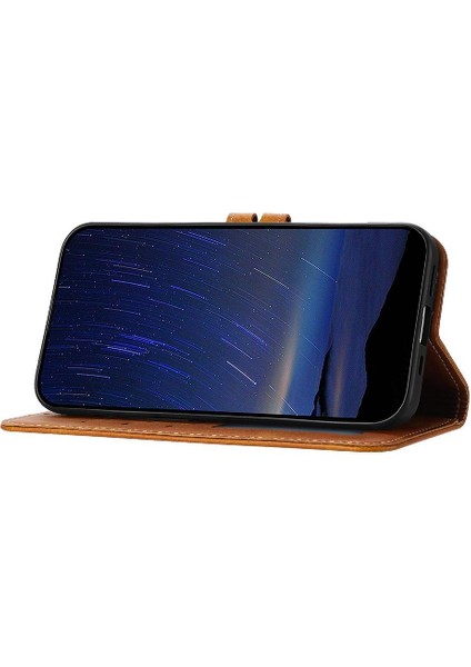 IPhone 16 Için Cüzdan Durumda Kart Tutucu Kickstand Tüm Yuvarlak Koruma (Yurt Dışından) modelleri