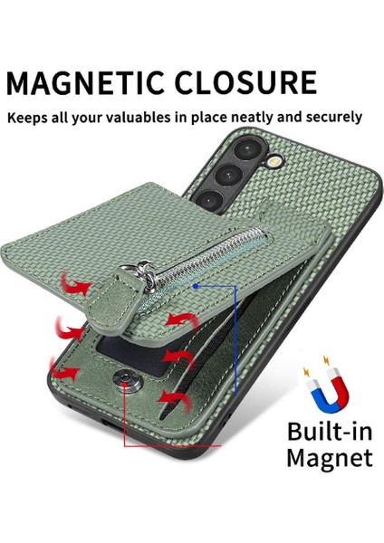 Samsung Galaxy S23 Artı Fermuar Crad Yuvası Manyetik Araç Montaj Standı (Yurt Dışından) indirimleri