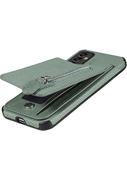 Samsung Galaxy M13 Için Kılıf Standı Fermuar Cüzdan Manyetik Araç Montaj Crad (Yurt Dışından) indirimleri