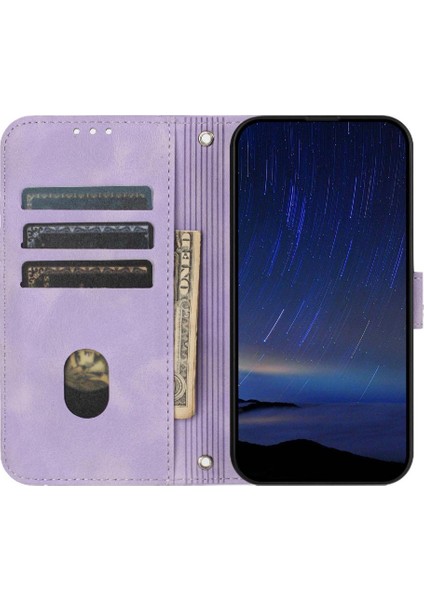 IPhone 16 Için Filp Durumda Tam Koruma Kickstand Anti Scratch Pu Deri (Yurt Dışından)