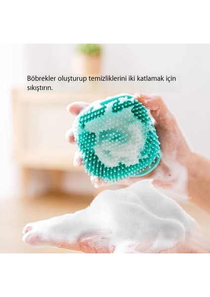 Evcil Hayvan Banyo Fırçası Duş Jeli ile Eklenebilir, Kedi Teddy Golden Retriever Banyo Yumuşak Tutkal Masaj Fırçası Temizlik Malzemeleri (Yurt Dışından) fırsatları