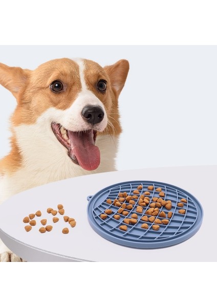 Yalama Matı Evcil Hayvan Kaymaz Servis Altlığı Silikon Yavaş Besleme Vantuz Devrilmeyi Önleyici Köpek Yalama Matı (Yurt Dışından) modelleri