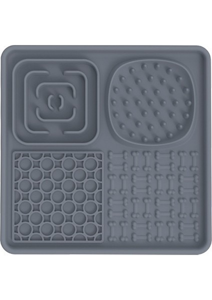 Silikon Evcil Hayvan Yavaş Besleme Matı, Devrilme Önleyici, Dökülme Önleyici, Köpek Yalama Matı, Boğulma Önleyici Köpek Maması Eşyaları, Evcil Hayvan Malzemeleri (Yurt Dışından)