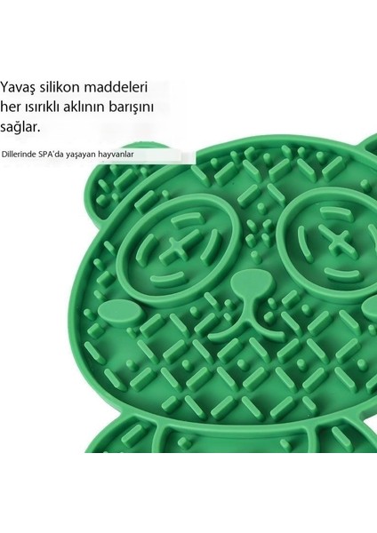 Pet Yalama Mat Hayvan Vantuz Köpek Yalama Mat Yavaş Besleme Matı Duş Oyalama Pet Mat Silikon Köpek Yalama Mat Yavaş Besleme Tepsisi (Yurt Dışından) fırsatları