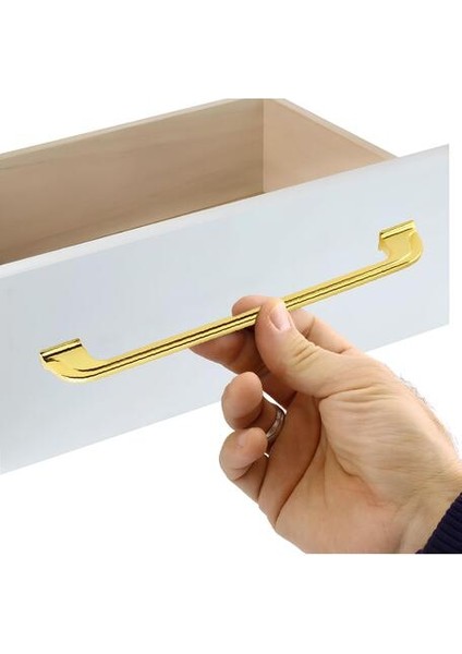 Alperen Gold Mobilya Dolap Çekmece Kulplar 160mm 6 Adet