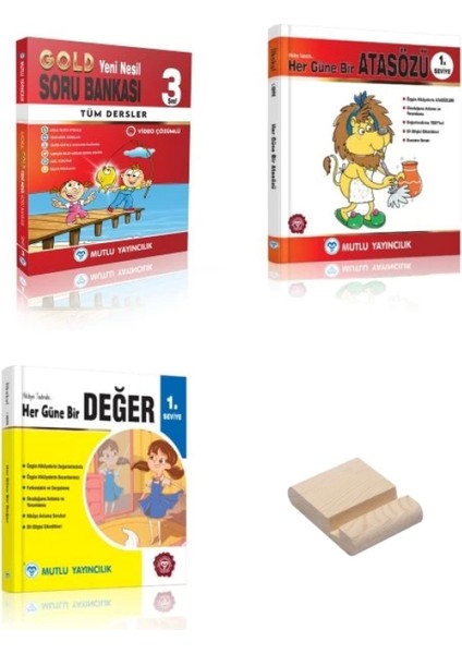 3. Sınıf Gold Tüm Dersler Soru Bankası - Telefon Tutucu