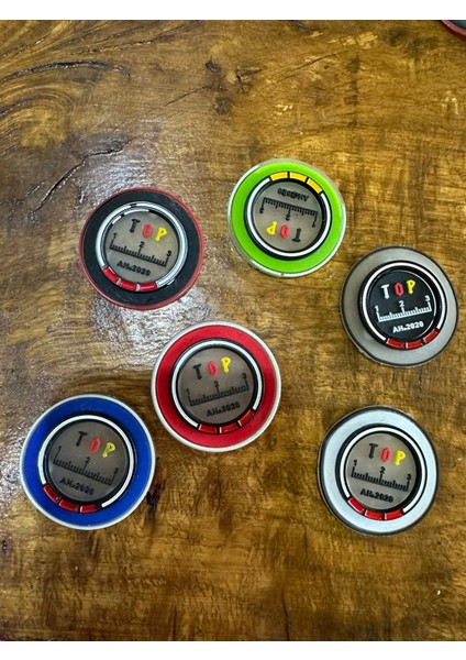 6 Adet Çelik Halkalı Silikon Arma Seti Dikiş Aksesuarı 4x4 cm